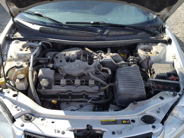 1B3EL46R55N574308 - 2005 DODGE STRATUS SX SILVER photo 7