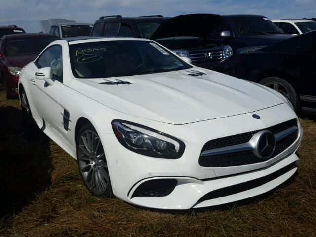 WDDJK7DA1HF045103 - 2017 MERCEDES-BENZ SL 550 WHITE photo 1