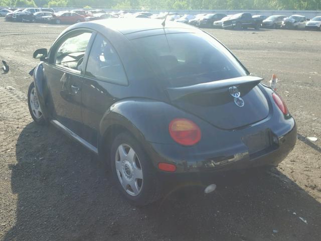 3VWDD21C8XM461297 - 1999 VOLKSWAGEN NEW BEETLE 黑色 照片 3