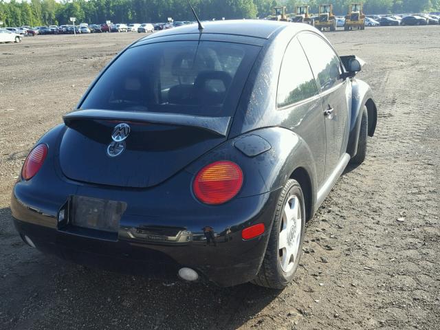 3VWDD21C8XM461297 - 1999 VOLKSWAGEN NEW BEETLE 黑色 照片 4