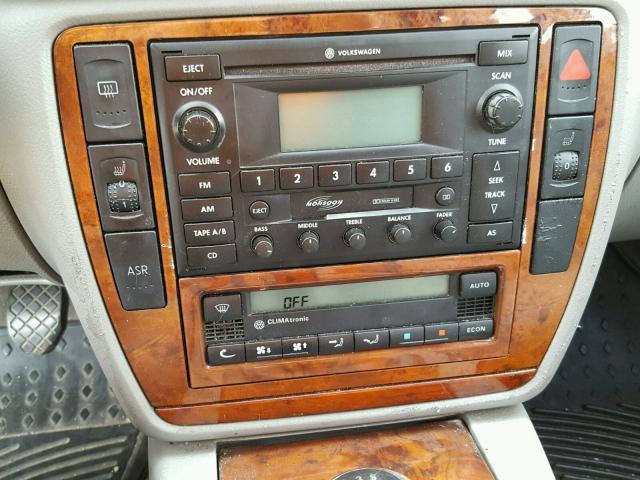 WVWRH63B53P395448 - 2003 VOLKSWAGEN PASSAT GLX CHARCOAL photo 9