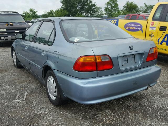 2HGEJ6614YH540451 - 2000 HONDA CIVIC BASE BLUE photo 3