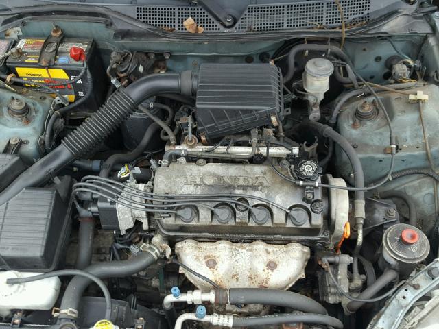 2HGEJ6614YH540451 - 2000 HONDA CIVIC BASE BLUE photo 7