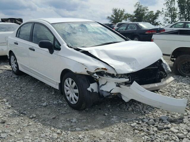 2HGFA16339H339652 - 2009 HONDA CIVIC VP WHITE photo 1