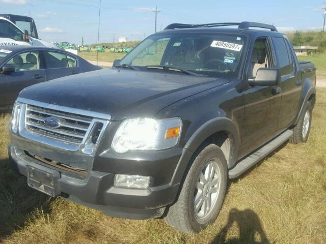 1FMEU31E98UB20756 - 2008 FORD EXPLORER S BLACK photo 2