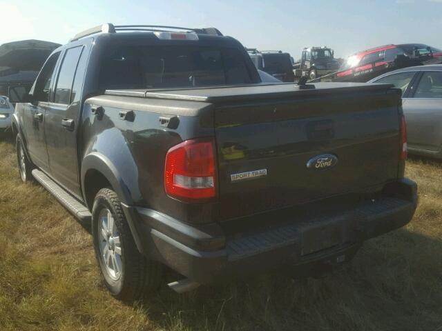 1FMEU31E98UB20756 - 2008 FORD EXPLORER S BLACK photo 3