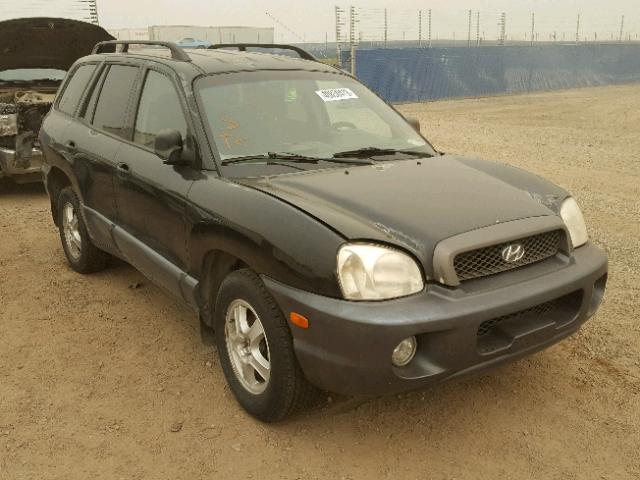 KM8SB13D03U564022 - 2003 HYUNDAI SANTA FE B GRAY photo 1