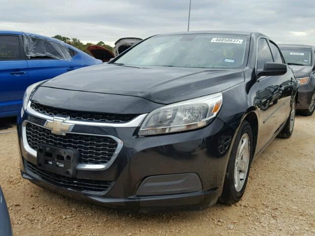 1G11B5SL0EF254405 - 2014 CHEVROLET MALIBU BLACK photo 2