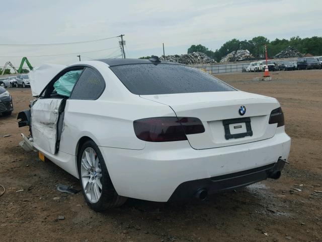 WBAKG7C59CE802023 - 2012 BMW 335 I WHITE photo 3