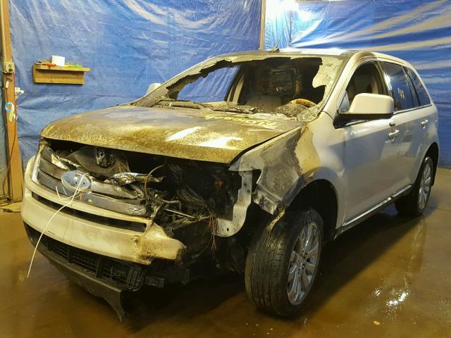 2FMDK49C27BB39292 - 2007 FORD EDGE SEL P CREAM photo 2