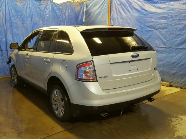 2FMDK49C27BB39292 - 2007 FORD EDGE SEL P CREAM photo 3