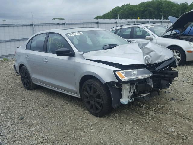 3VW2K7AJXBM389813 - 2011 VOLKSWAGEN JETTA BASE SILVER photo 1