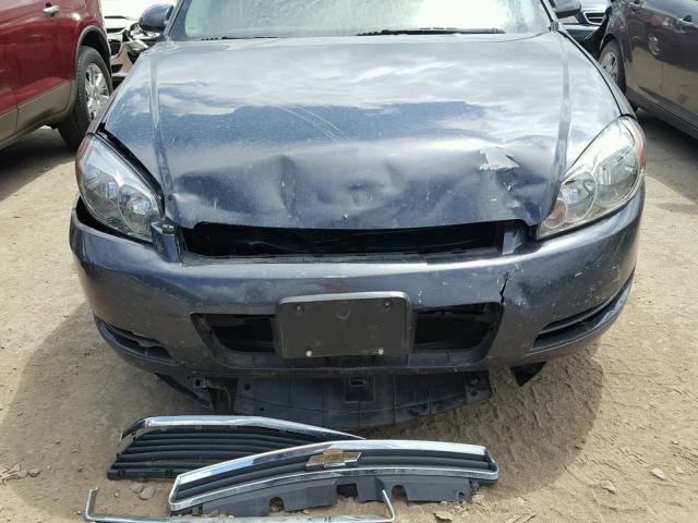 2G1WT57K391165346 - 2009 CHEVROLET IMPALA 1LT GRAY photo 9