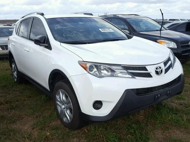 2T3ZFREV3FW176642 - 2015 TOYOTA RAV4 LE WHITE photo 1