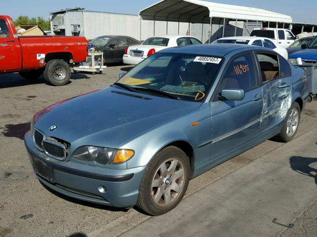 WBAEU33423PM55340 - 2003 BMW 325 XI BLUE photo 2