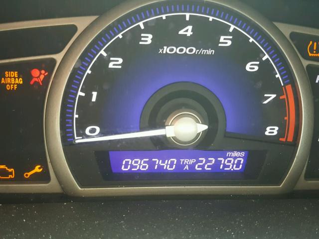 2HGFA1F91AH522850 - 2010 HONDA CIVIC EXL 蓝色 照片 8