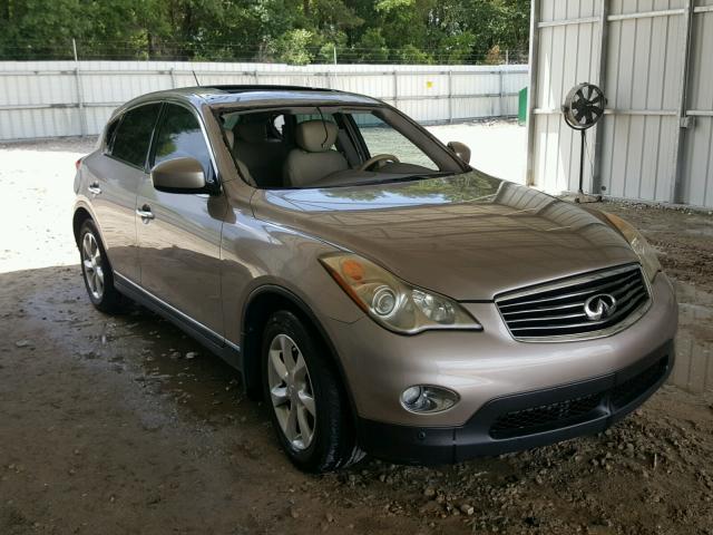 JNKAJ09E88M302039 - 2008 INFINITI EX35 BASE GOLD photo 1