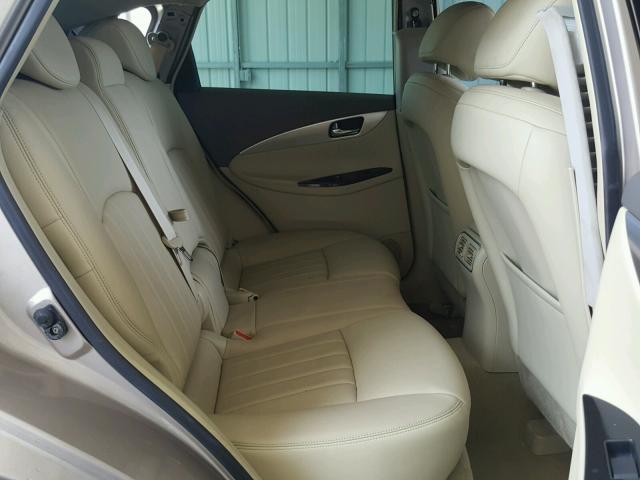 JNKAJ09E88M302039 - 2008 INFINITI EX35 BASE GOLD photo 6