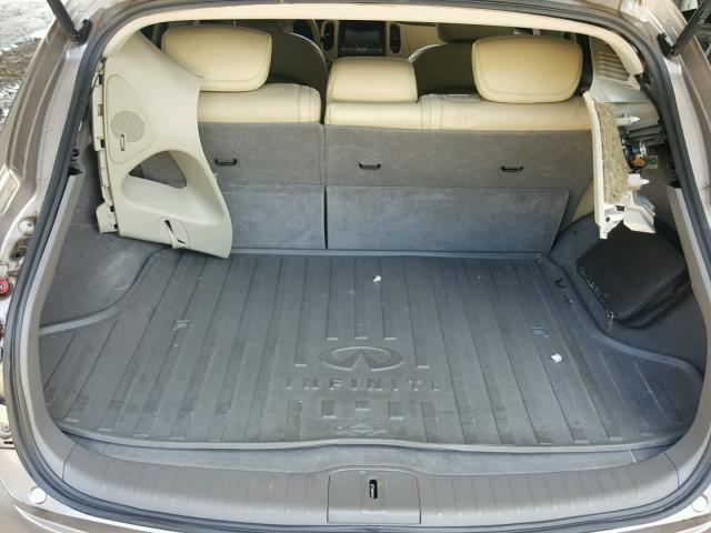 JNKAJ09E88M302039 - 2008 INFINITI EX35 BASE GOLD photo 9