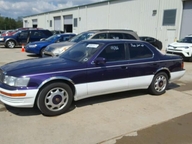 JT8UF11E3R0200298 - 1994 LEXUS LS PURPLE photo 9