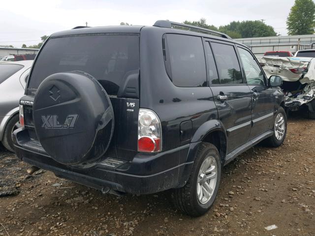 JS3TX92V554104880 - 2005 SUZUKI XL7 EX BLACK photo 4