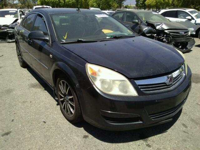 1G8ZS57B38F186173 - 2008 SATURN AURA XE BLACK photo 1