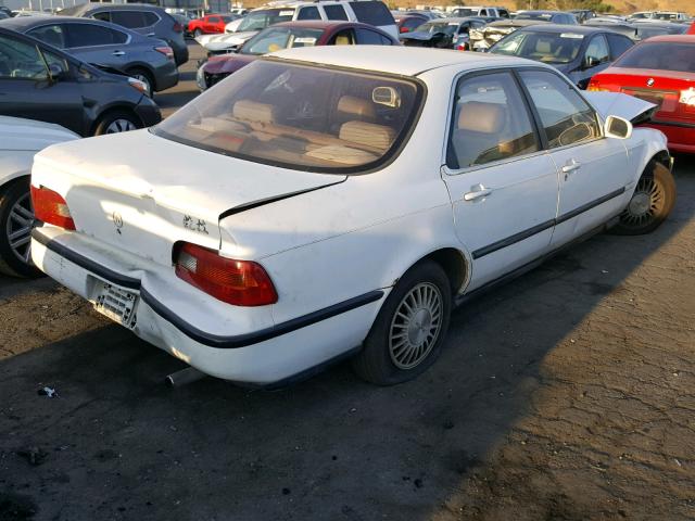 JH4KA7663NC034951 - 1992 ACURA LEGEND L WHITE photo 4