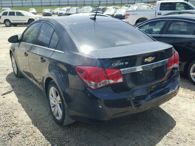 1G1P75SZ3E7101141 - 2014 CHEVROLET CRUZE BLACK photo 3