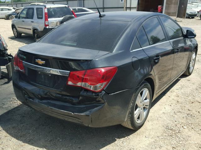 1G1P75SZ3E7101141 - 2014 CHEVROLET CRUZE BLACK photo 4