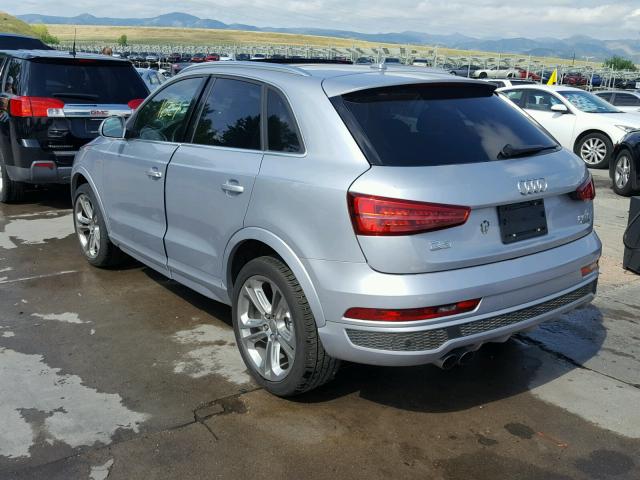 WA1GFCFS8GR021184 - 2016 AUDI Q3 PRESTIG SILVER photo 3