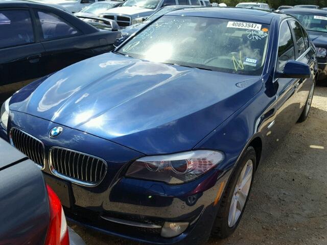 WBAXG5C59DD229061 - 2013 BMW 528 I BLUE photo 2