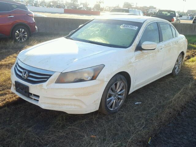 1HGCP2F89CA182928 - 2012 HONDA ACCORD EXL WHITE photo 2