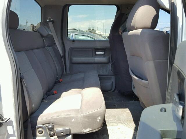 1FTPW14565KC82973 - 2005 FORD F150 SUPER GRAY photo 6