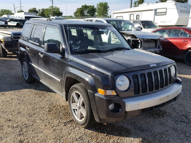 1J8FF48W28D526894 - 2008 JEEP PATRIOT LI BLACK photo 1