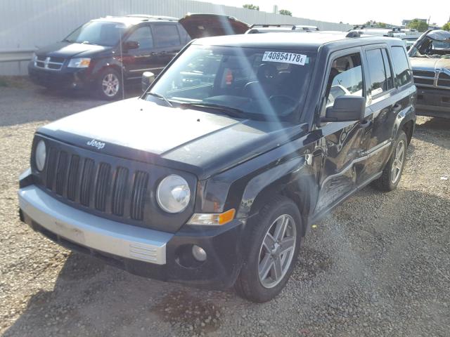 1J8FF48W28D526894 - 2008 JEEP PATRIOT LI BLACK photo 2