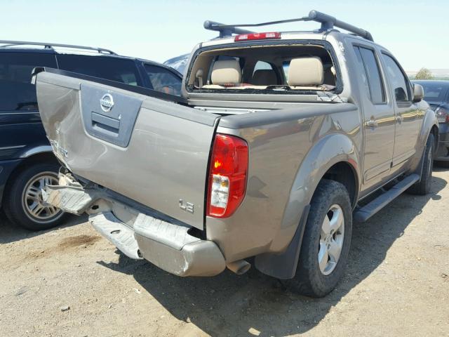 1N6AD07U98C404911 - 2008 NISSAN FRONTIER C GOLD photo 4