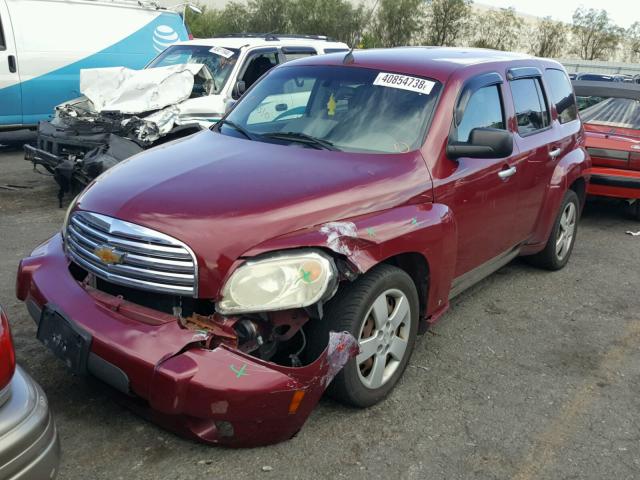 3GNDA13D56S504538 - 2006 CHEVROLET HHR LS BURGUNDY photo 2
