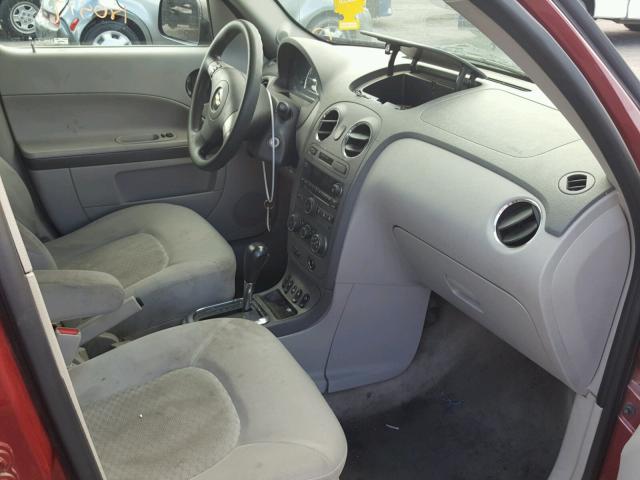 3GNDA13D56S504538 - 2006 CHEVROLET HHR LS BURGUNDY photo 5
