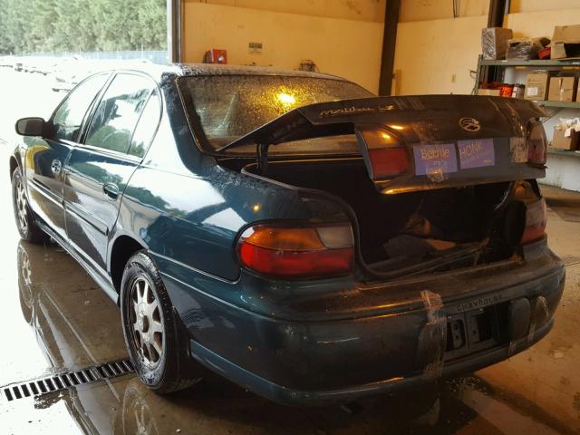 1G1NE52M3X6159602 - 1999 CHEVROLET MALIBU LS Жасыл фото 3