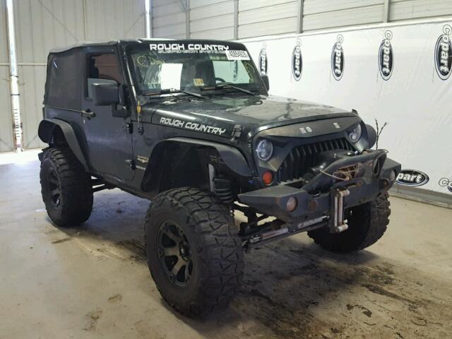 1J4FA54148L621544 - 2008 JEEP WRANGLER S BLACK photo 1