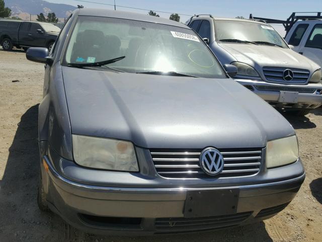 3VWRA69M65M079446 - 2005 VOLKSWAGEN JETTA GL GRAY photo 9