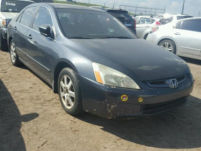 1HGCM66545A067792 - 2005 HONDA ACCORD EX GRAY photo 1