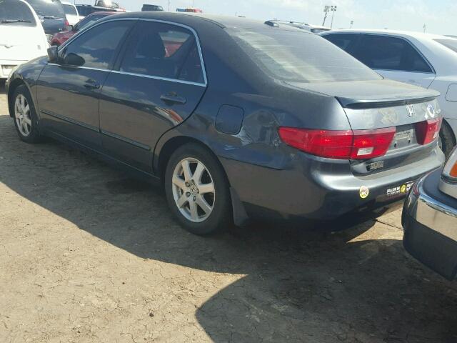 1HGCM66545A067792 - 2005 HONDA ACCORD EX GRAY photo 3