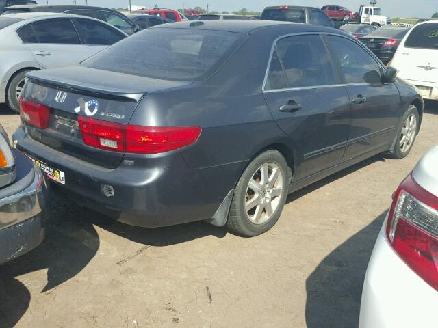 1HGCM66545A067792 - 2005 HONDA ACCORD EX GRAY photo 4