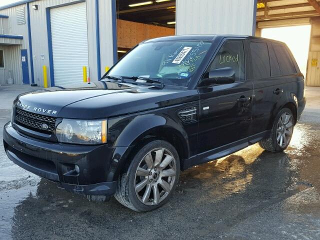 SALSF2D43DA811154 - 2013 LAND ROVER RANGE ROVE BLACK photo 2