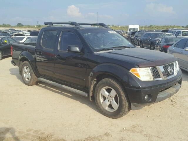 1N6AD07U68C429815 - 2008 NISSAN FRONTIER BLACK photo 1