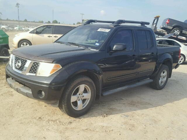 1N6AD07U68C429815 - 2008 NISSAN FRONTIER BLACK photo 2