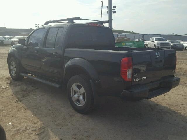 1N6AD07U68C429815 - 2008 NISSAN FRONTIER BLACK photo 3