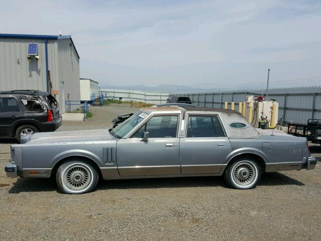 1MRBP99F7DY634393 - 1983 LINCOLN MARK VI GRAY photo 9