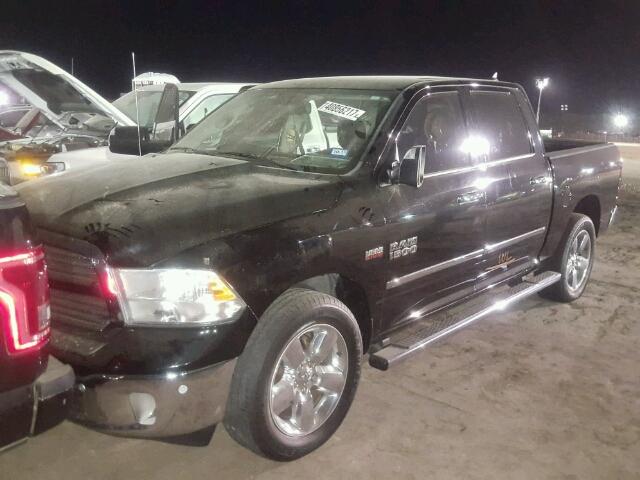 1C6RR6LT0ES422942 - 2014 RAM 1500 BLACK photo 2